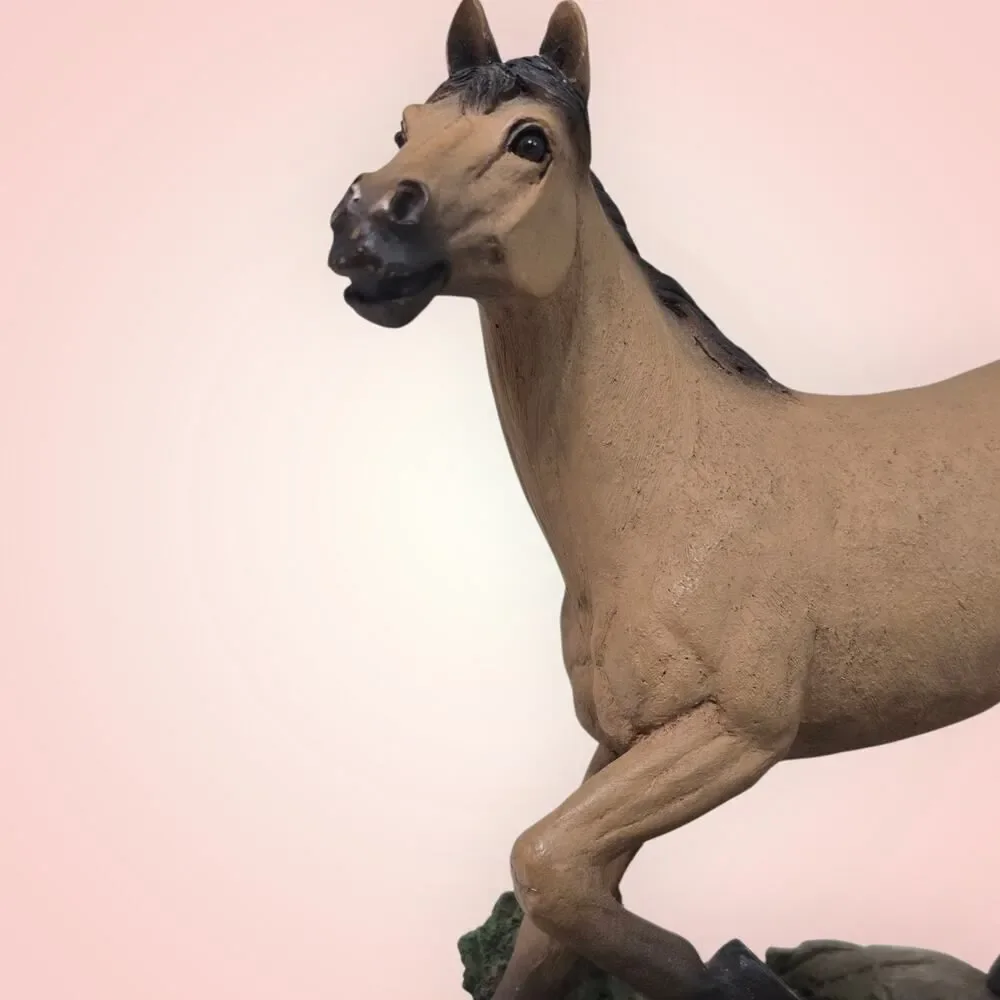 Neil J Rose Buckskin 'SPIRIT' HORSE FIGURINE Limited Edition #810/3500 Sculpture